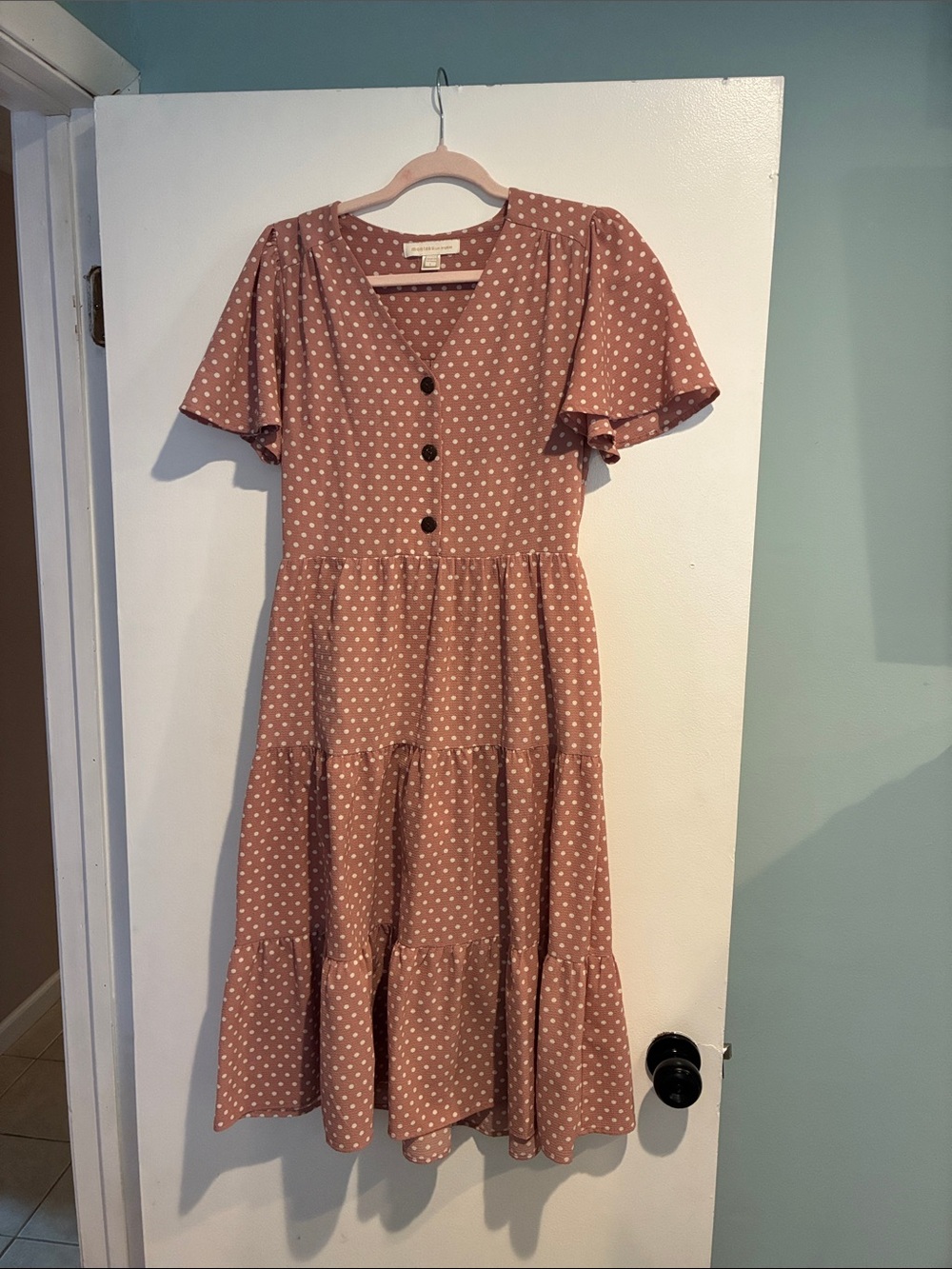 Pink Polka Dot Dress Horse Races